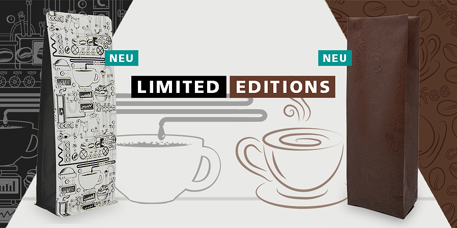 Kaffeeverpackung Limited Edition Kaffeeverpackung Limited Edition