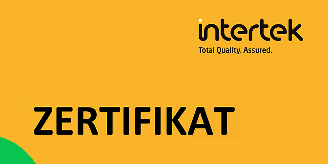 Intertek-Zertifikat-